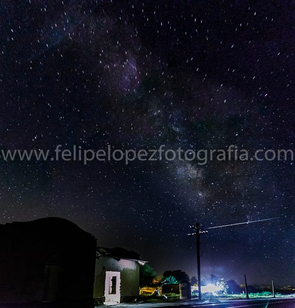 Estacion de tren via lactea. Via Lactea en estacion de tren