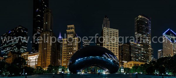 Millenium Park, The Bean, Skyline Chicago. Venta fotografia paisaje y urbanas